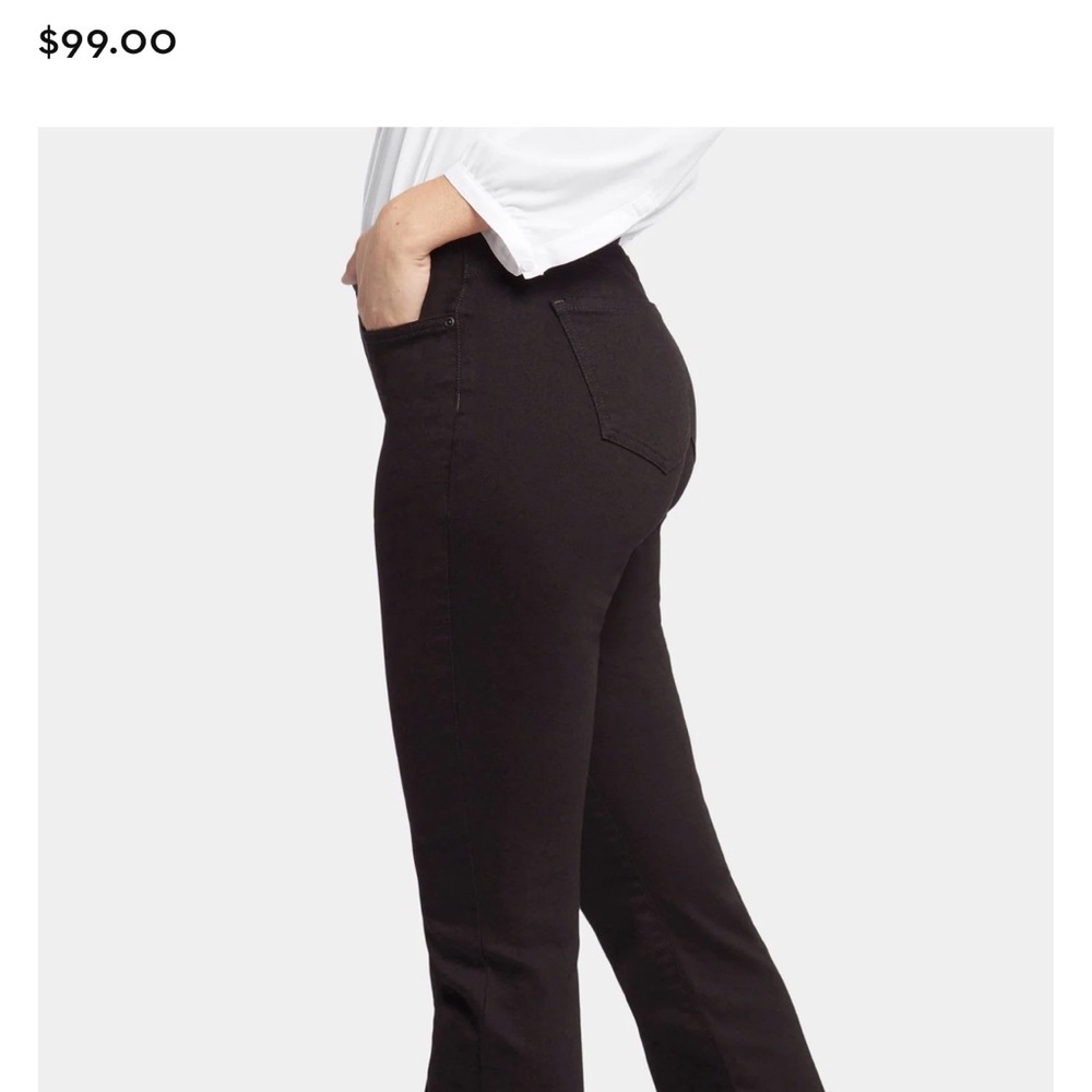 NYDJ Barbara Bootcut Jeans NWT – Size 10 – Black - Picture 3 of 7